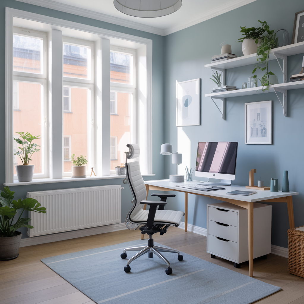 10.Vad ar den basta fargen for en produktiv arbetsplats hemma