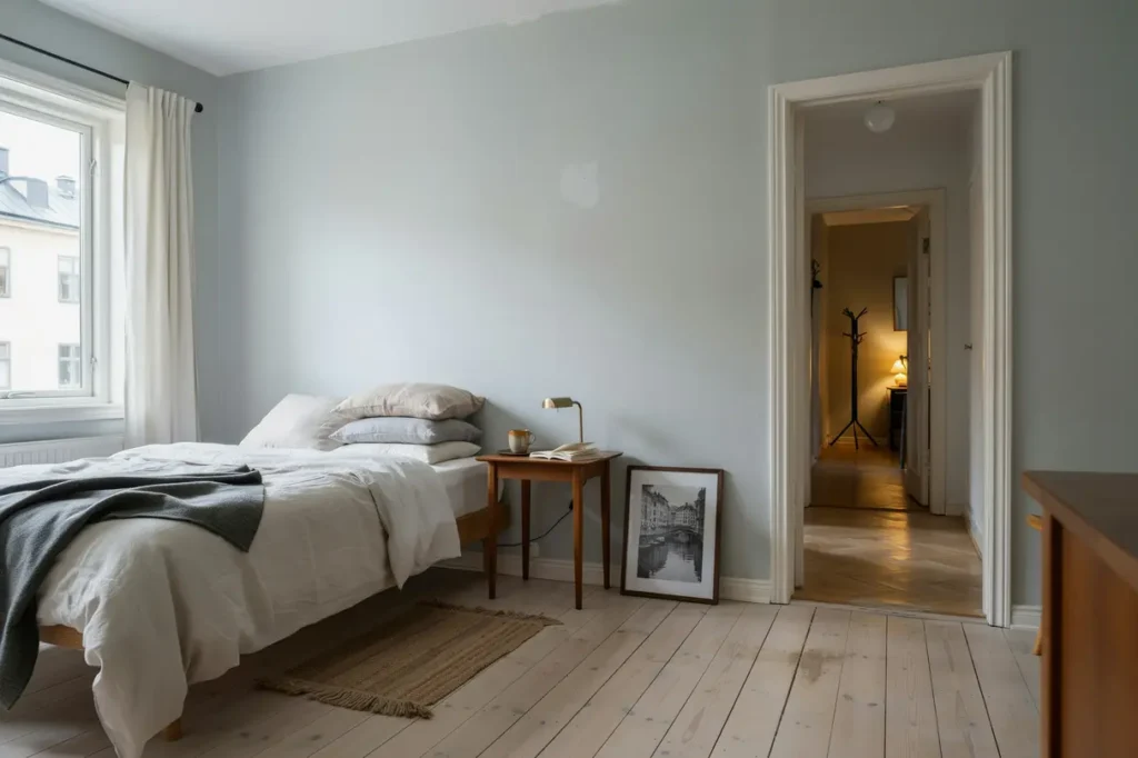 omm lning av sovrum och hall i bostadsr tt p s dermalm